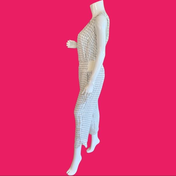 THE ARK 3 PIECE BLACK & WHITE PANTS ENSEMBLE - Picture 9 of 16